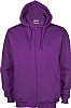 Sudadera Cremallera Capucha Bilbao Joylu - Color Malva